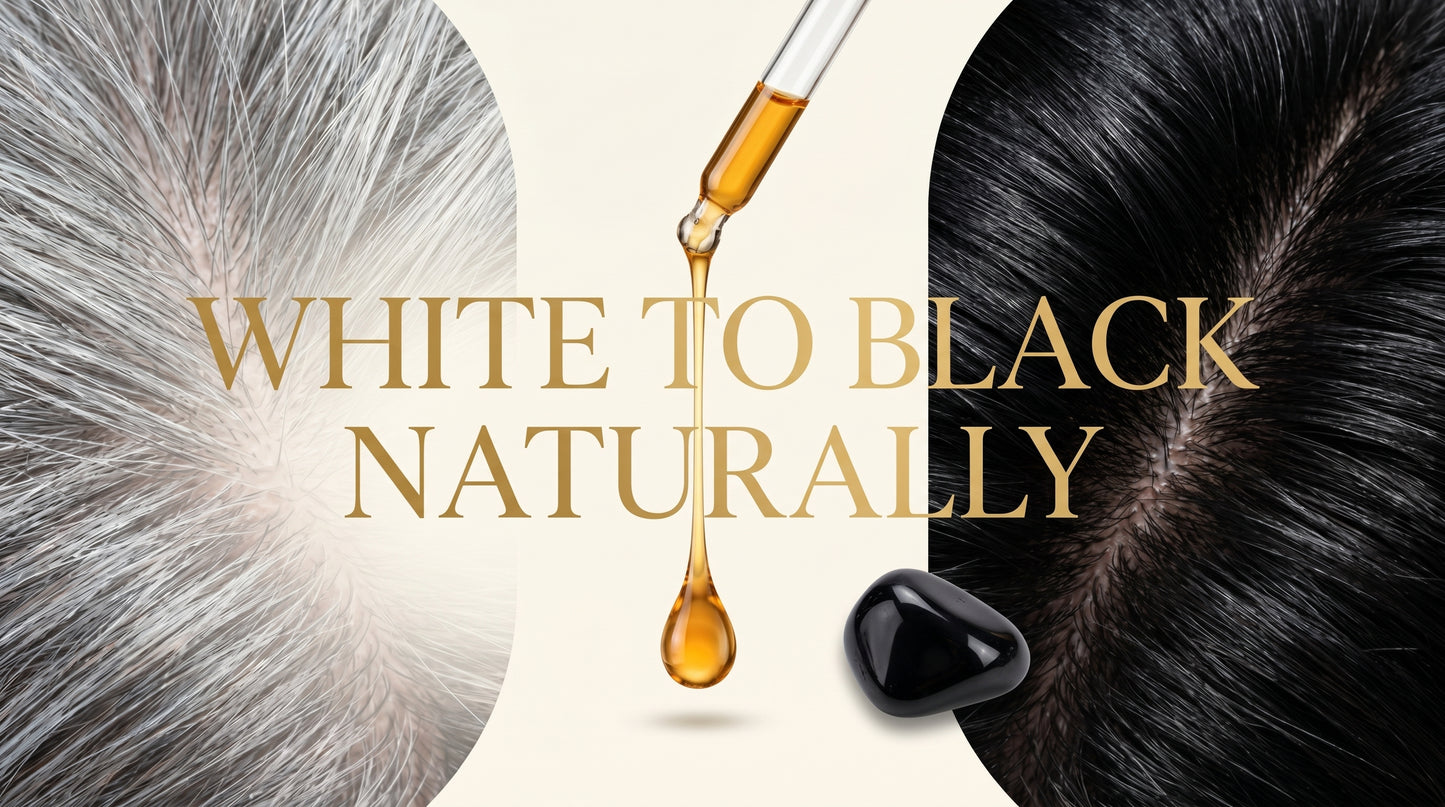 Black Gold Revitalizing Hair Oil – Natural Growth & Grey Reversion